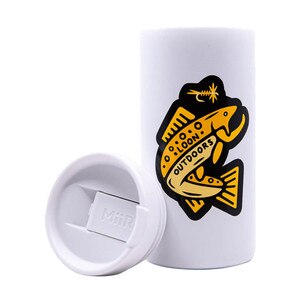 Loon Outdoors X David Rollyn Miir Early Risers Travel Tumbler in White